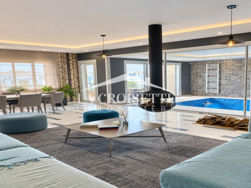 Appartement meublé S+3 avec piscine couverte au Lac2